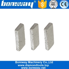 China Long Life Diamond Gang Saw Segment for Marble Block Processing manufacturer