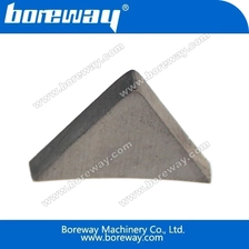 China Triangle segment for construction diamond core drill bits manufacturer