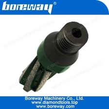 China Twin Twister Diamond CNC Finger Bits manufacturer