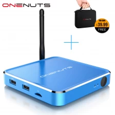 porcelana 2-en-1 Octa Core Streaming Media Player & Game Android TV Box con Android 6.0 Marshmallow 2G DDR3 16G eMMC Dual-Band AC WIFI support KODI YouTube Netflix Facebook y muchos más - Onenuts Nut 1 Blue fabricante
