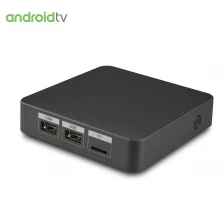 Çin 4K Android TV Set Üstü Kutusu Google Ses Kontrolü Android TV İşletim Sistemi üretici firma