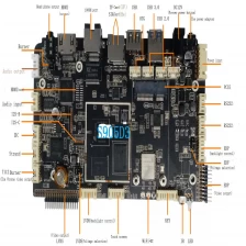 중국 Amlogic S905D3 디지털 사이 니지 보드, HDMI, LVDS, V-by-One 제공 제조업체