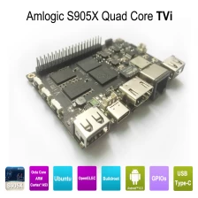 Cina Amlogic S905X DIY OTT Buildroot Android OpenELEC / Ubuntu / KODI / Dual Boot TV BOX Supporto GPIO produttore
