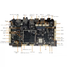 الصين أملوجيك S922X رباعي النواة أندرويد 9.0 PCBA يدعم GPIO PCIE GPS LVDS RS232 شاشة تعمل باللمس EDP الصانع