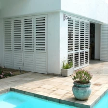 China Custom color Wooden Shutter in china, basswood shutter in china manufacturer