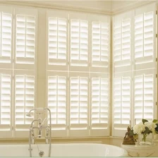 China Custom color Wooden Shutter in china, oem Timber shutters in china manufacturer