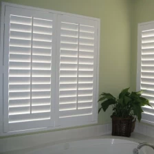 China Custom painting color Vinyl shutters, oem  shutter in china manufacturer