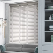 China High quality Timber venetian blinds, Read wood Horizontal wooden blinds manufacturer