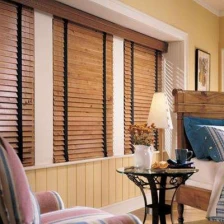 China Paulownia wood blinds supplier china, Custom color Wooden blinds in china manufacturer