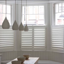 China Real wood and PVC  Louver shutters, Plantation shutter china manufacturer