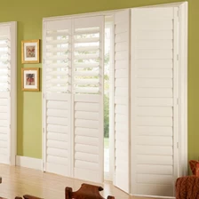 China Vinyl shutters supplier china, Custom color Wooden Shutter in china manufacturer