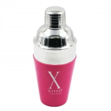 China 304 Stainless Steel Cocktail Shaker with PVC Cover EB-B02L manufacturer