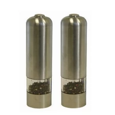 China Automatic Stainless Steel Pepper Mill and Salt Grinder manufacturer