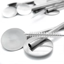 China Collins spoon straw wholesales china, china Stainless steel factory manufacturer