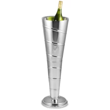 China Wine Cooler em forma de cone & champanhe balde fabricante