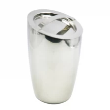 China Double Wall bevel18/8 Stainless Steel Ice bucket Champagne Beer Bucket  EB-BC50 manufacturer