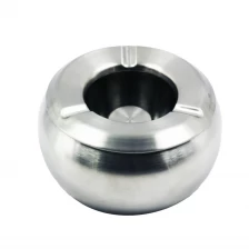 Cina Forma del tamburo in acciaio inox Posacenere EB-A17 produttore