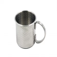 China High quality Stainless steel hammer effect Beer mug Drink cup EB-C50 manufacturer