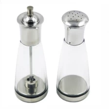 China Hot sale stainless steel salt and pepper grinder set manufacturer