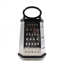 China Manufacturer Stainless Steel Professional Box Grater for Cheeses Vegetables Chocolate Garlic And More manufacturer