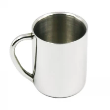 China Mirror finish Stainless steel Cup Beer mug Drink cup EB-C53 manufacturer