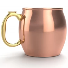 Chine Moscow mule mug supplier Chine, tasses en mule en acier inoxydable tasses en cuivre fabricant