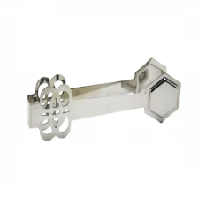 China New design Stainless steel Ice tong Hexagon Ice tong food tong EB-BT43 manufacturer
