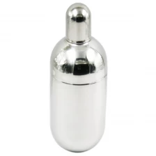China New design oval-shaped stainless steel cocktail shaker  EB-B63 manufacturer