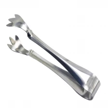 China Newfashioned Stainless steel claw Ice tongs Food tongs EB-BT66 manufacturer