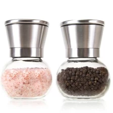 China Prémio de aço inoxidável Salt and Pepper Grinder Set fabricante