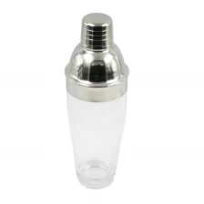 China Simple style Stainless steel  Acrylic cocktail shaker EB-B13 manufacturer