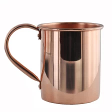 China Solid Copper plated Moscow Mule Mug manufacturer