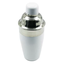 China Spray paint white Stainless Steel Cocktail Shaker EB-B02K manufacturer