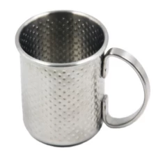 China Stainless Steel Cup hammer effect Beer mug EB-C50 manufacturer