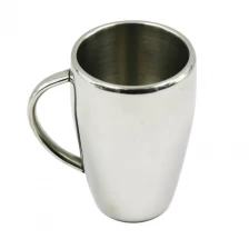 China Stainless Steel Double Wall Coffee Cup Mok van het Bier EB-C06 fabrikant