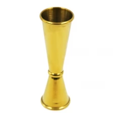 porcelana Acero inoxidable Jigger chapado en oro de medición herramientas Copa Bar EB-BT49 fabricante