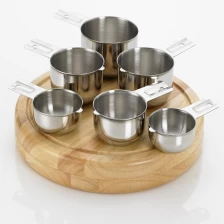 China Stainless Steel Measuring Cup Set 6 Piece come from Stainless Steel Ice Cream Scooptrading company manufacturer