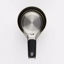 China Stainless Steel Measuring Cups with Magnetic Snaps manufacturer