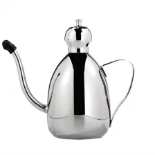 China Stainless Steel Olive Oil Can With Drip-free Spout manufacturer