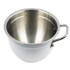 China Stainless Steel Salad bowl with Tubular handle EB-GL14K manufacturer