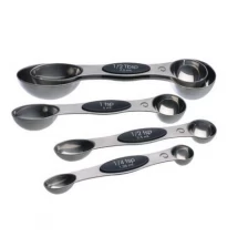 China Stainless Steel Set of 5 Progressive Magnetic Measuring Spoons manufacturer
