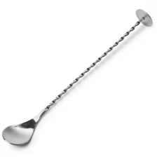 China Stainless Steel Twisted Mixing Spoon EB-MS003 manufacturer
