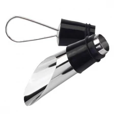China Stainless Steel Wine Funnel Bottle Pourer manufacturer