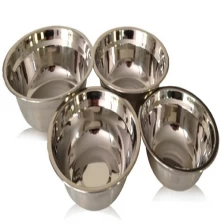 porcelana Tazones de fuente, tazón de acero inoxidable de OEM fabricante de mezcla de acero inoxidable fabricante