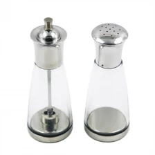 China Stainless steel  Acrylic pepper  mill EB-SP56 manufacturer