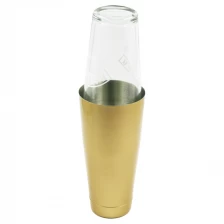 China Stainless steel Boston painting Cocktail Shaker EB-B78 manufacturer