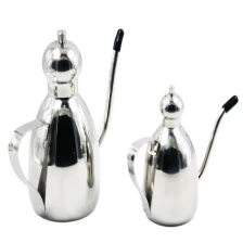 China Stainless steel Oil pot  with round lid Oil Bottle EB-BT07 manufacturer