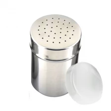China Stainless steel Spice Dredger Pepper Shaker Condiment Dispenser manufacturer