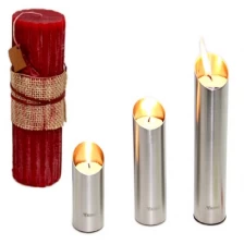 Cina In acciaio inox Tealight Candle Set Holder EB-CH06 produttore