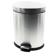 China Stainless steel Trash can Oval Waster bin EB-P66 manufacturer